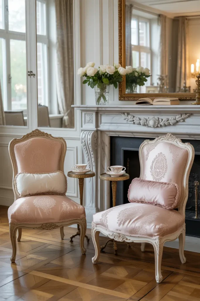 enchanting french rococo revival living