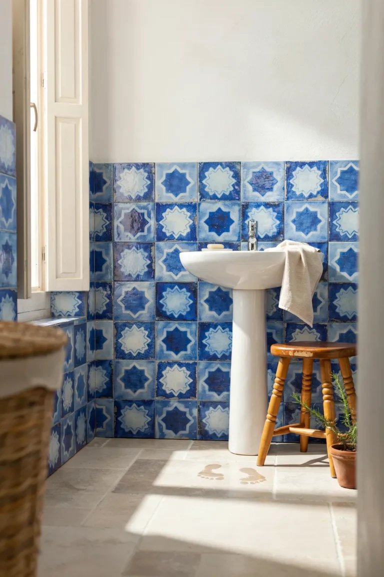Mediterranean Bathroom Tile Ideas