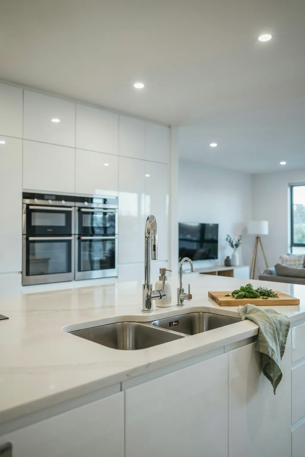 Double Bowl Stainless Undermount Kitchen Sink