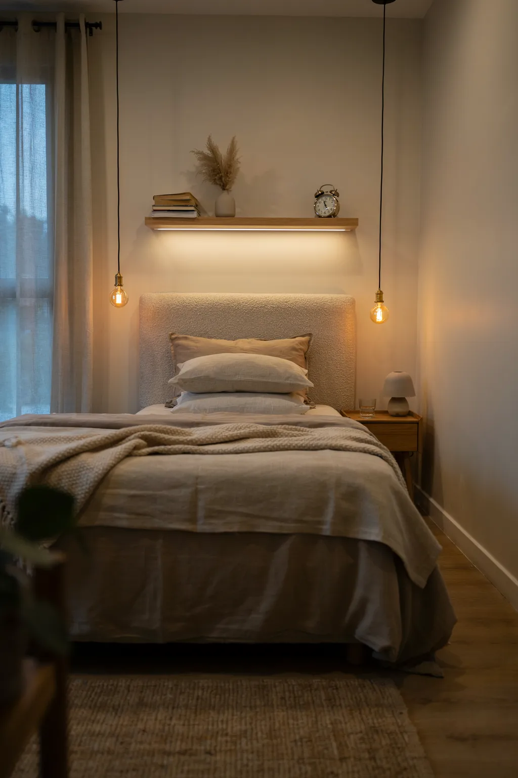 Warm Dim Lighting for Better Sleep