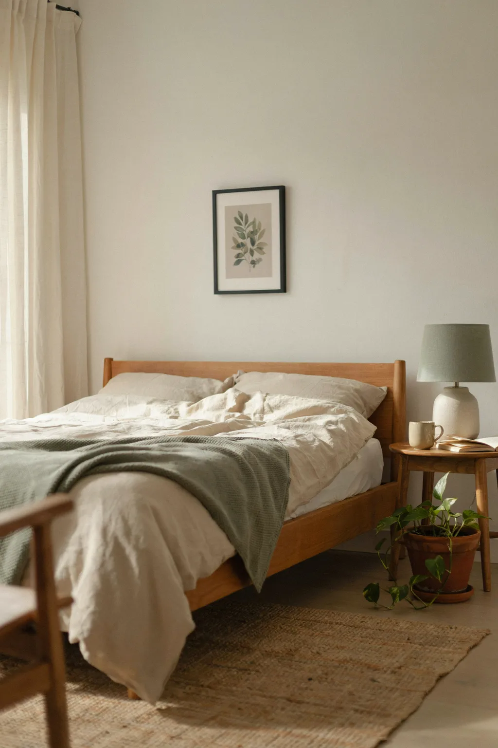 The Color Rule for a Calm Small Bedroom