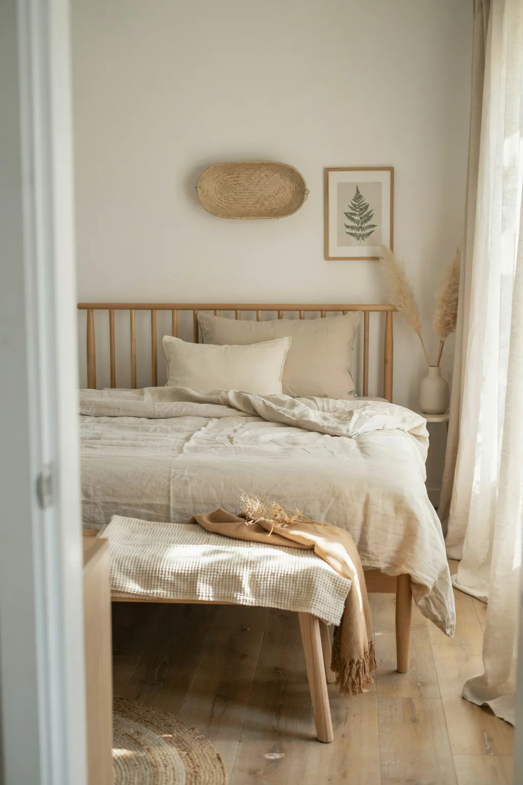 Layer the Bed in Natural Textures