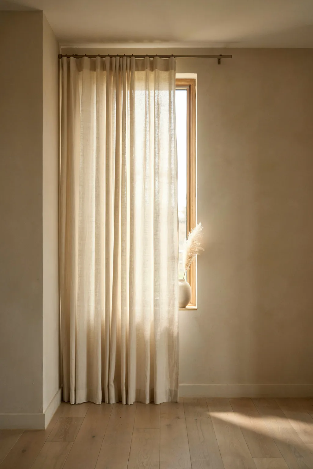 Hang Curtains High, Line Them for Dark