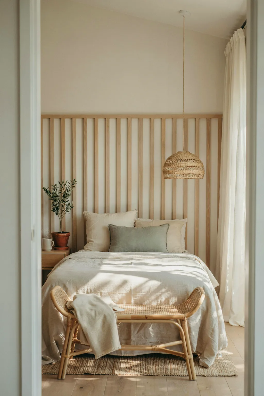 Warm Up With Wood and Rattan