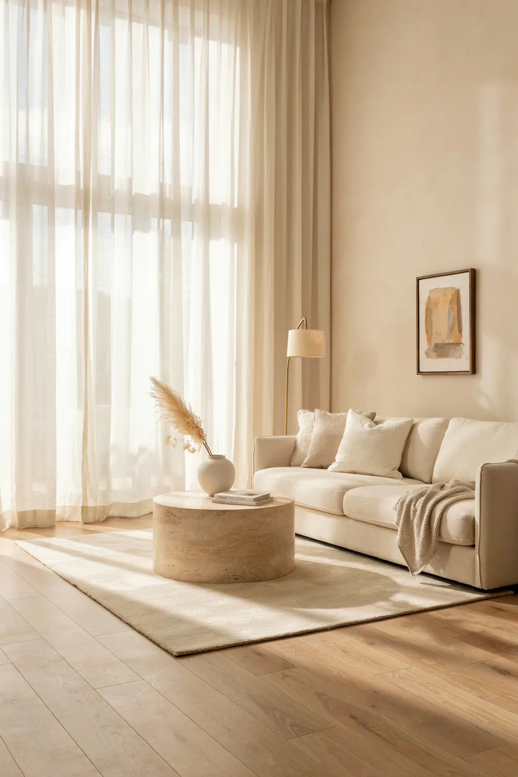 Sheer Voile for a Soft Glow
