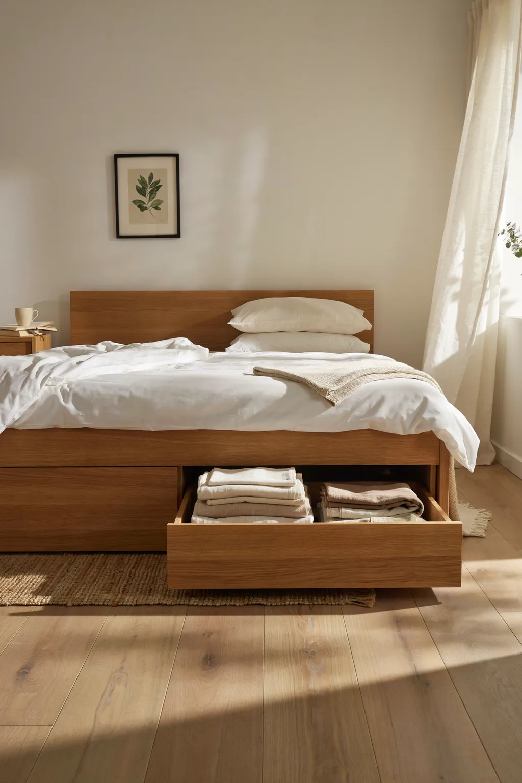 Use the Space Under Your Bed