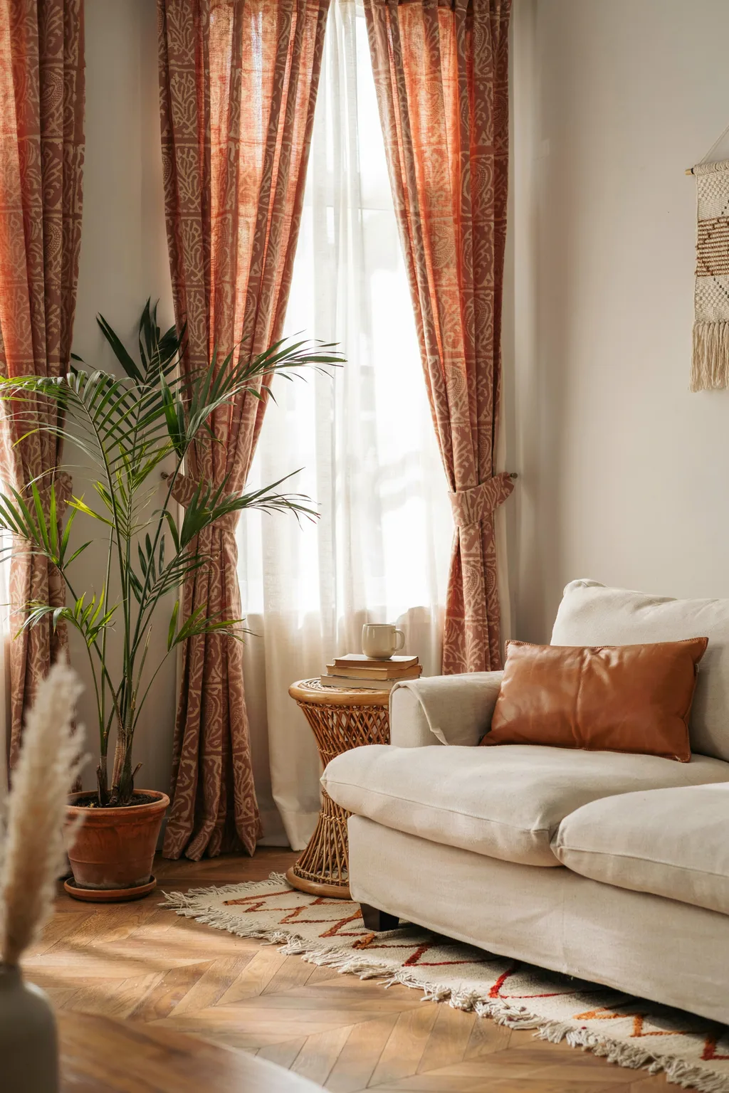Block-Print Boho Curtains