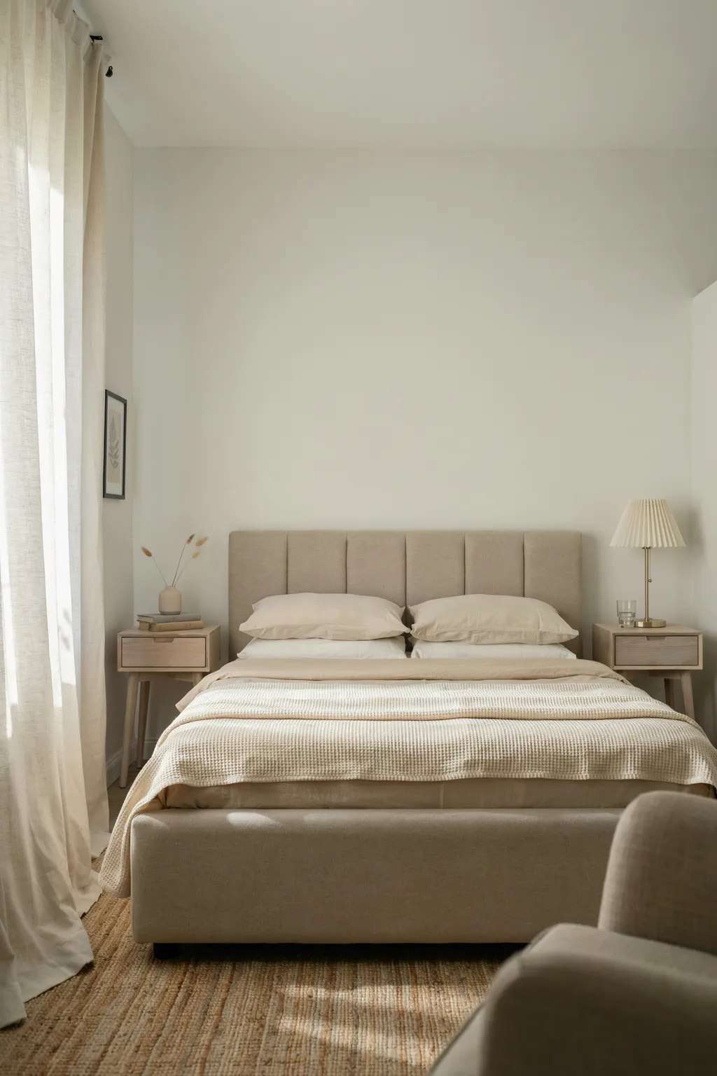 The Headboard That Makes a Bed Feel Cozy