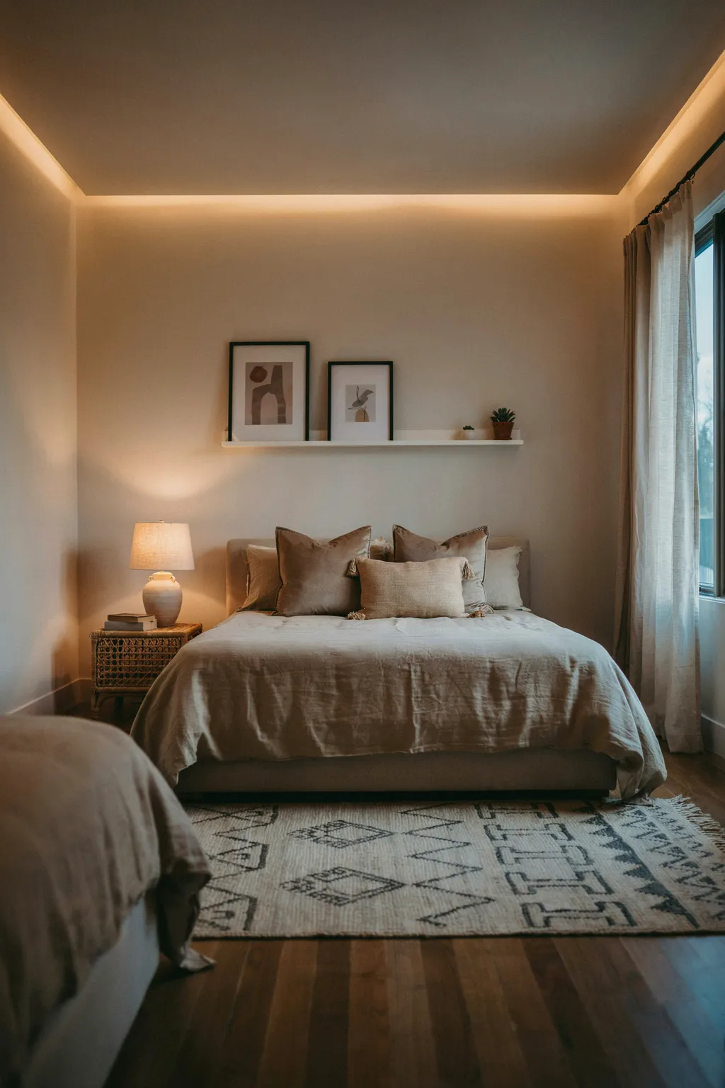 LED Cove Lighting for a Dreamy Teen Bedroom