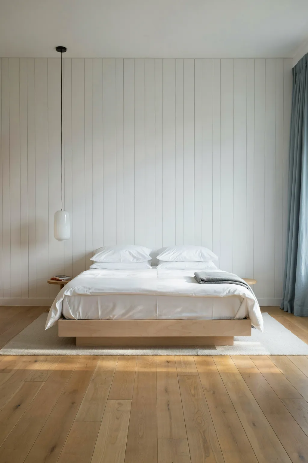 Empty Space as a Minimalist Bedroom Idea