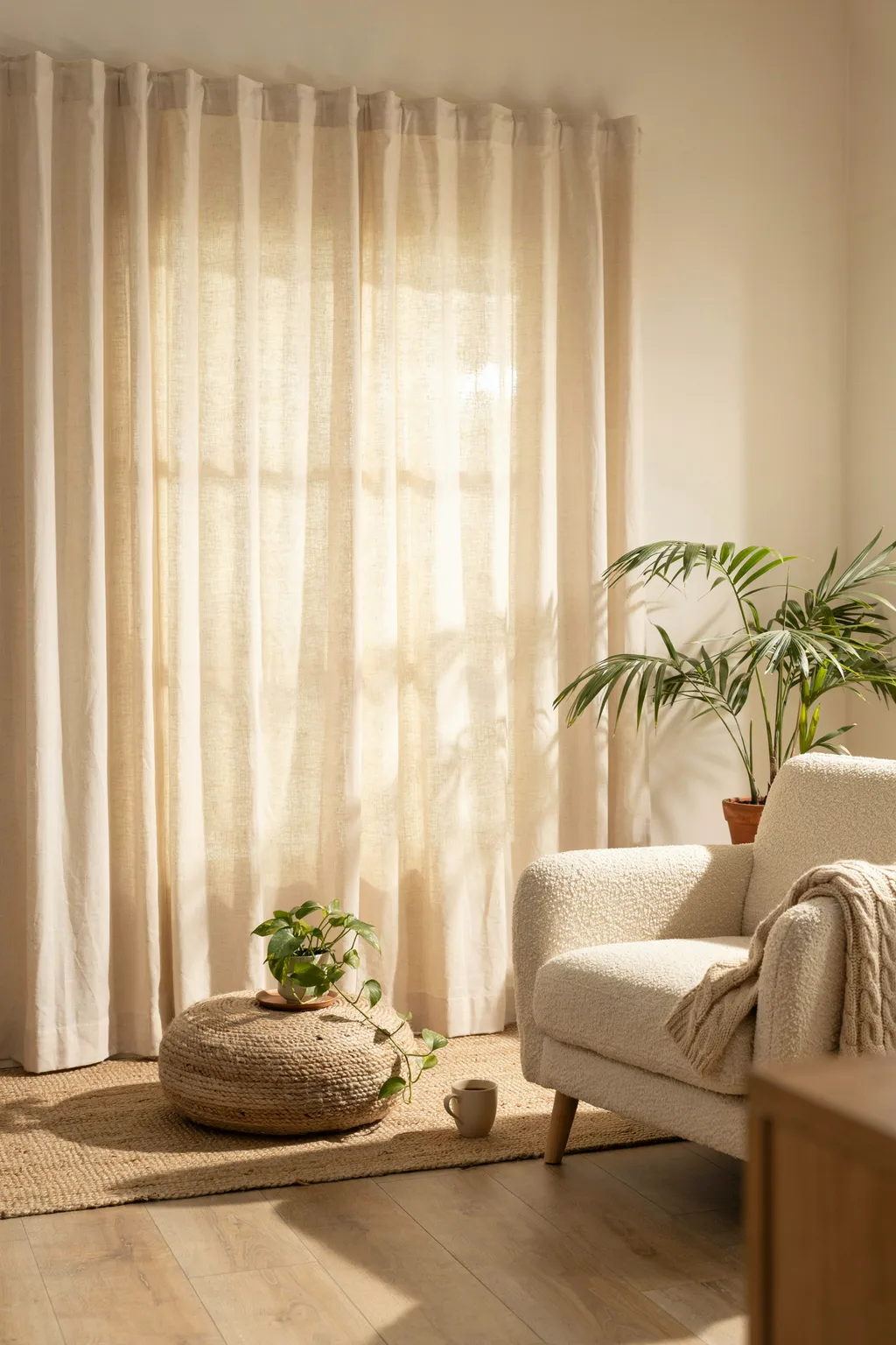 Sheer Linen for Day Privacy