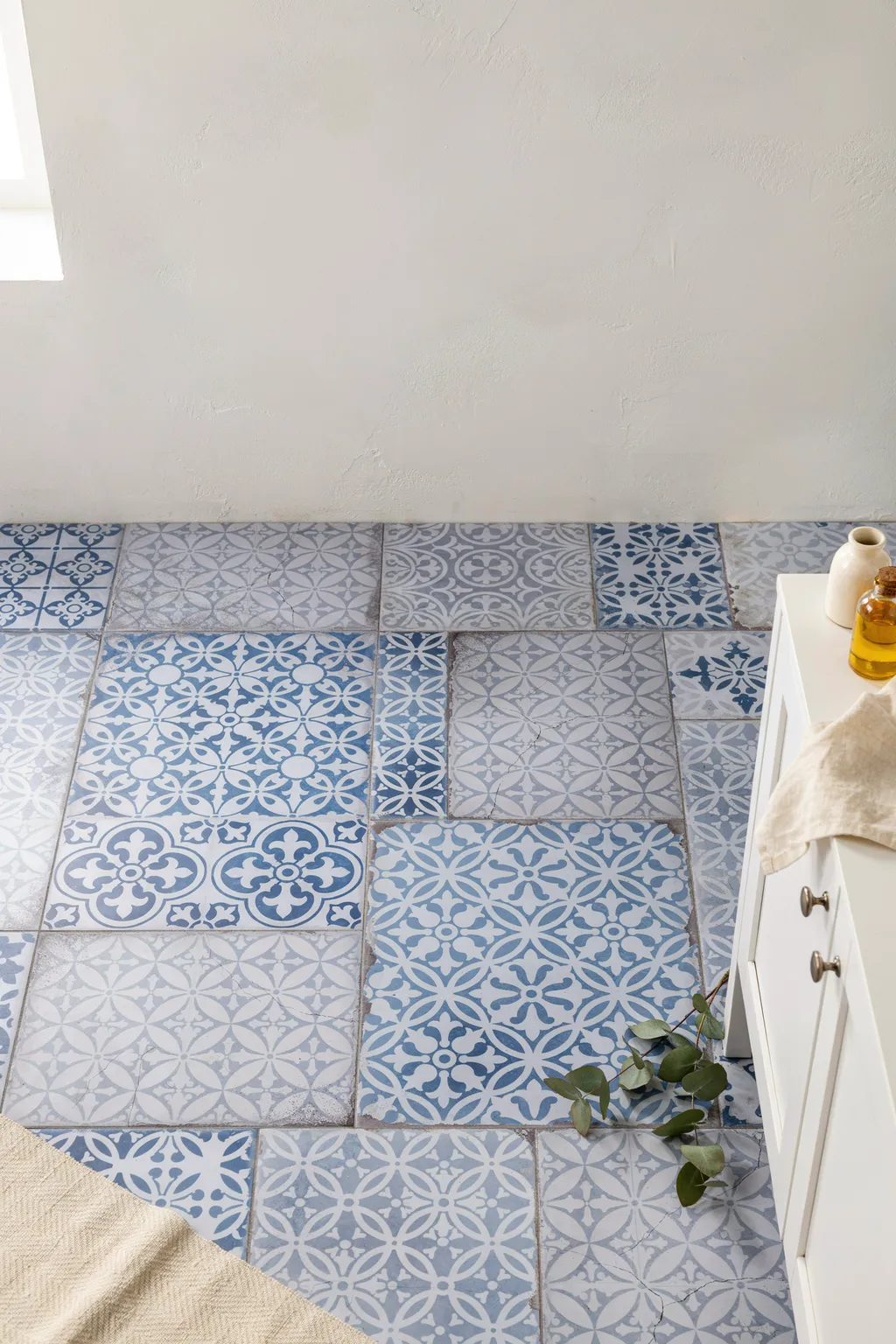Mixed Vintage Tiles Done Right