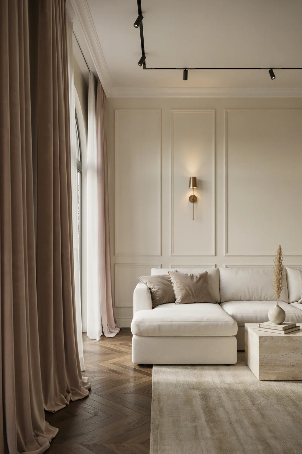 Puddled Drapes for Soft Drama