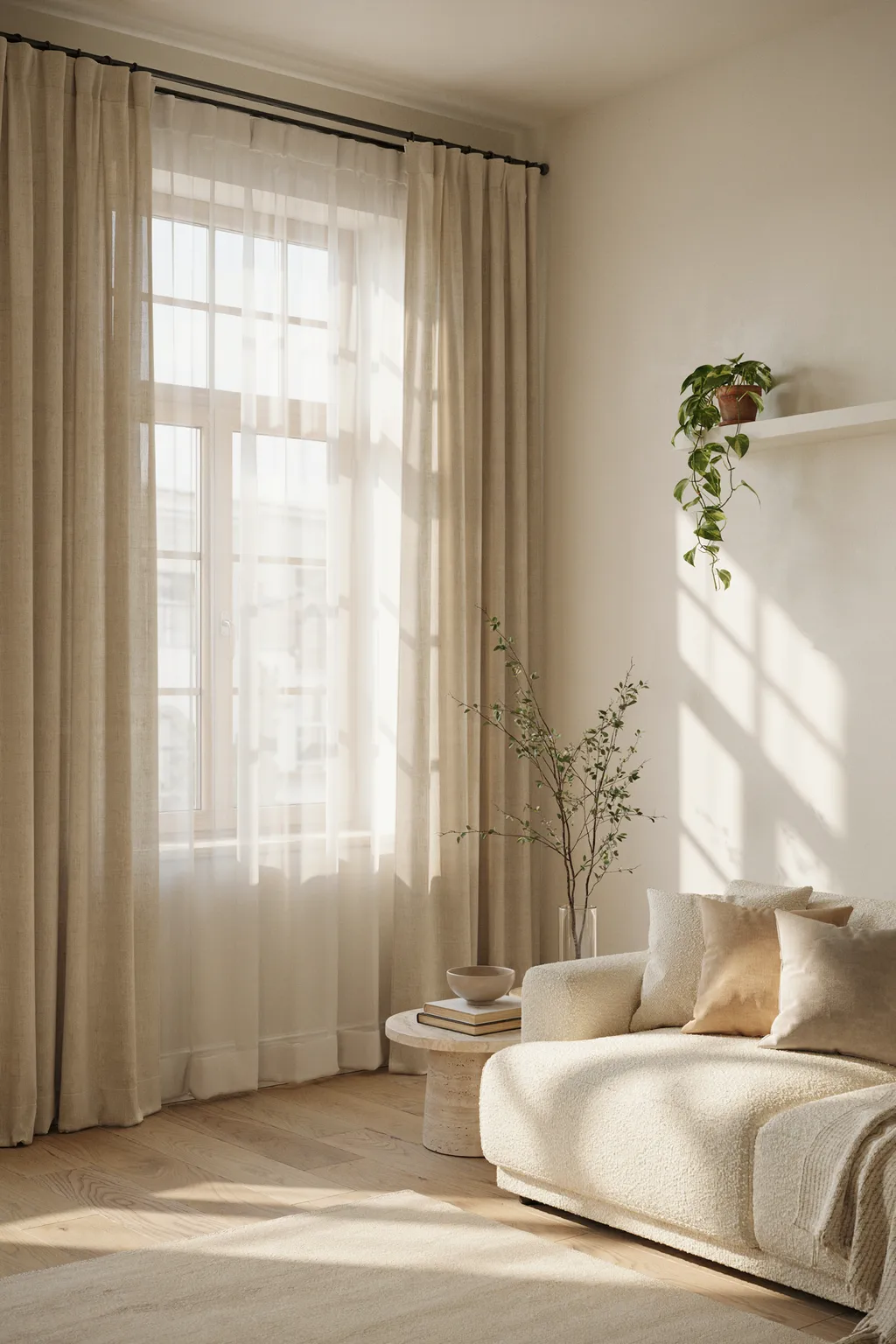 Layered Neutrals to Filter Light