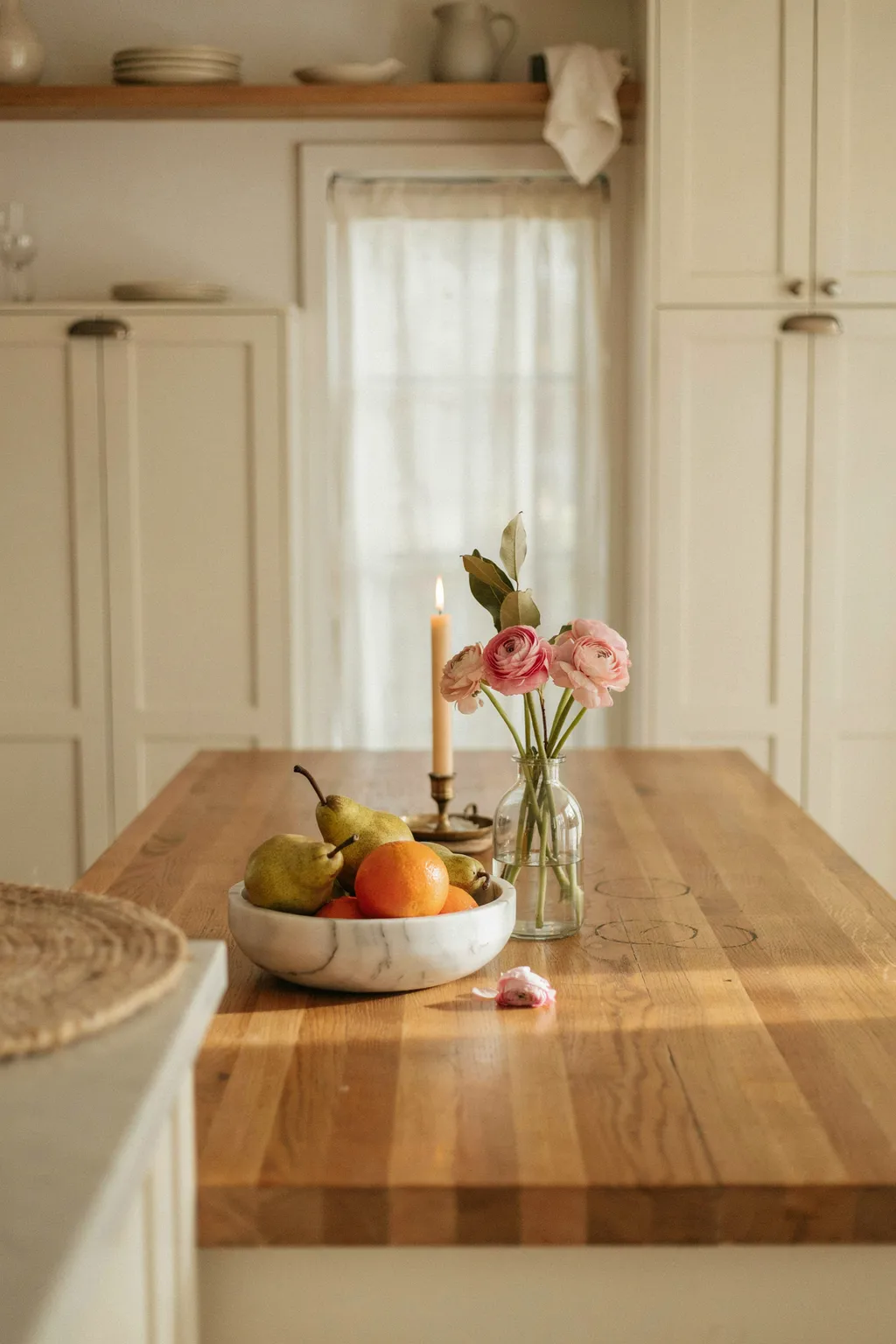 Soft Morning Light Kitchen