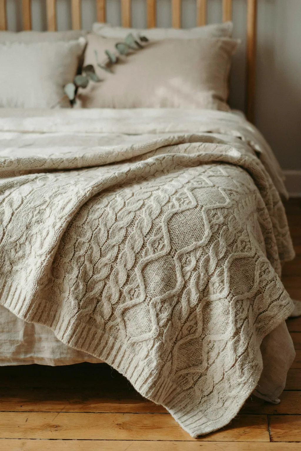 The Throw Blanket Trick for an Instant Cozy Bed