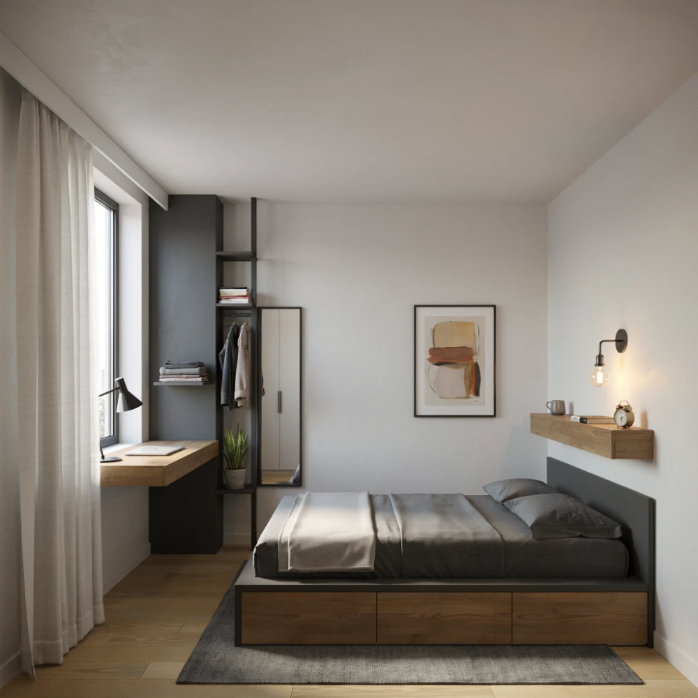 small bedroom ideas for men