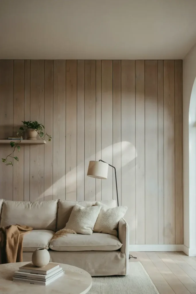 vertical stripes to make your ceiling look higher
