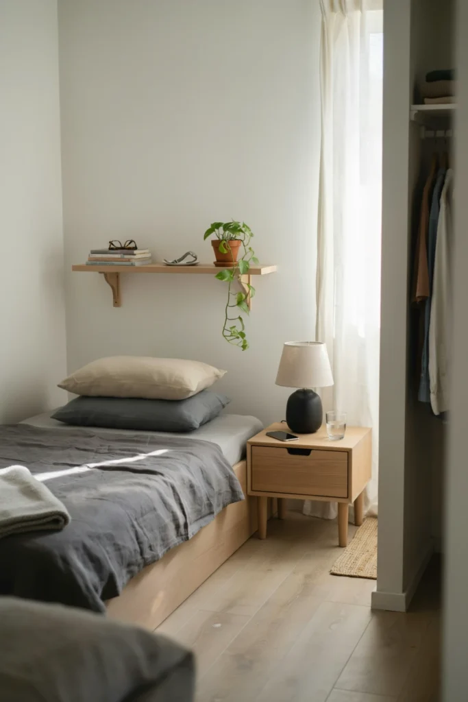 Minimal wall shelf