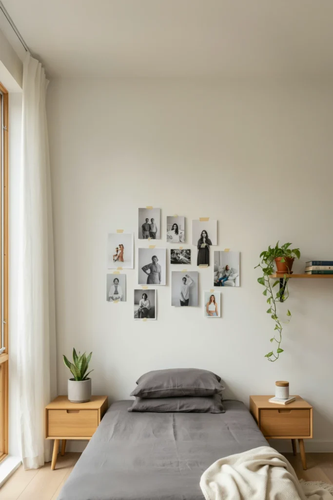 No-Drill Photo Wall
