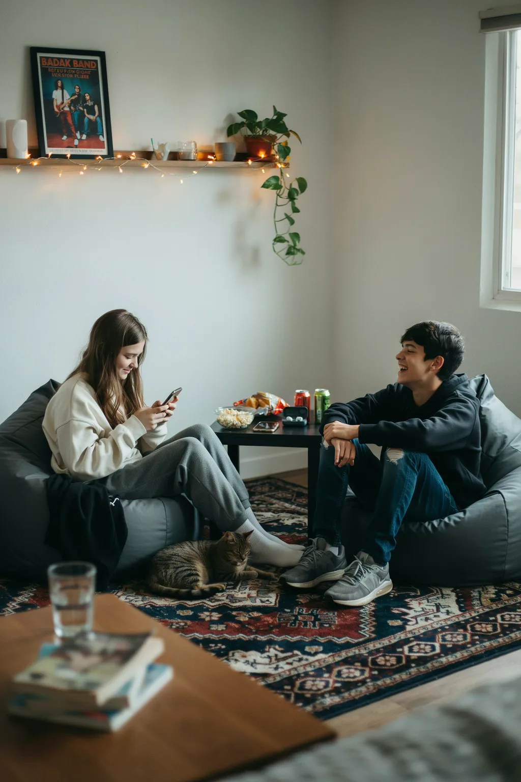 Carve Out a Hangout Corner With Low Seating