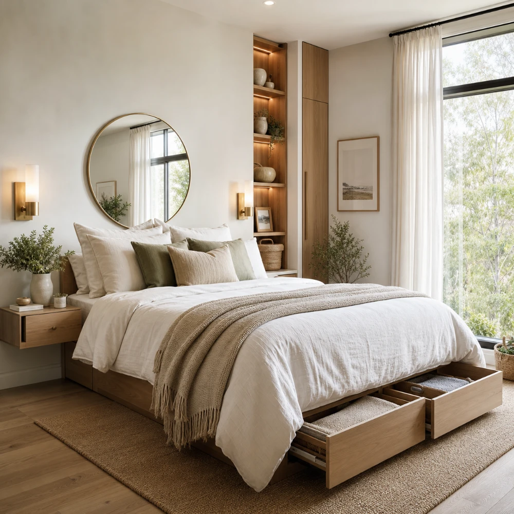 chic small bedroom ideas