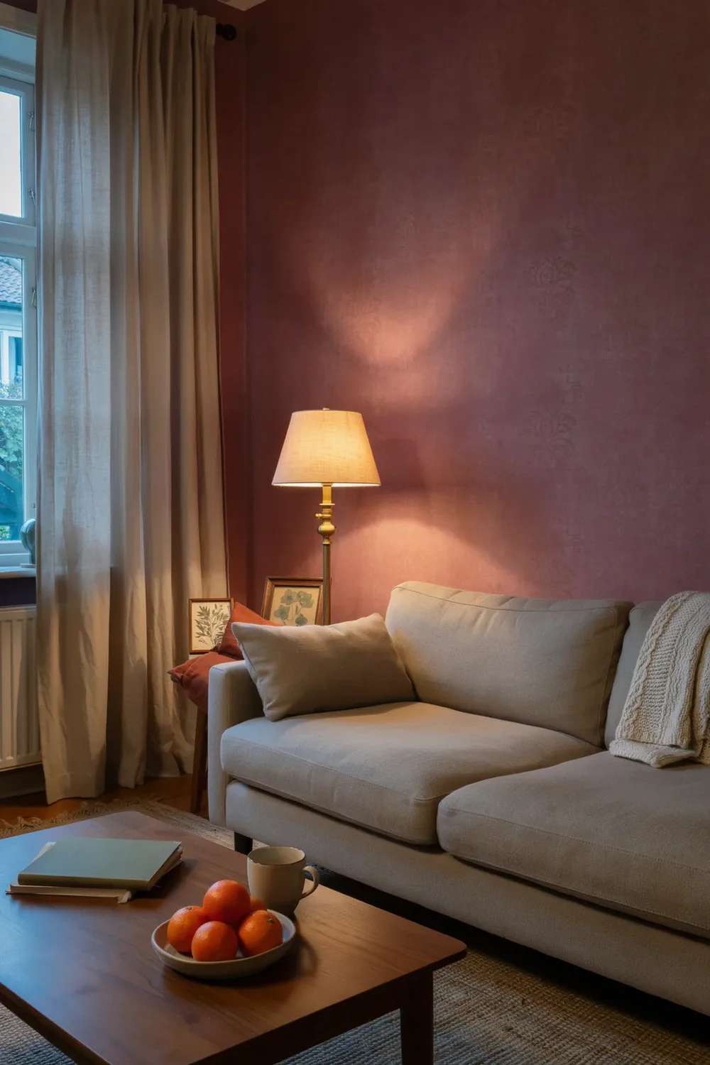 Deep Raspberry Works as a Warm, Brightening Neutral
