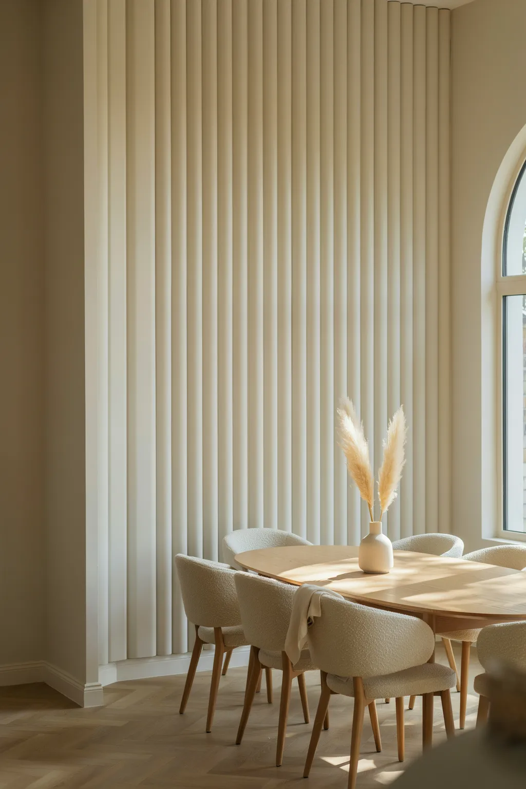 Fluted and Reeded Panels for Soft Texture