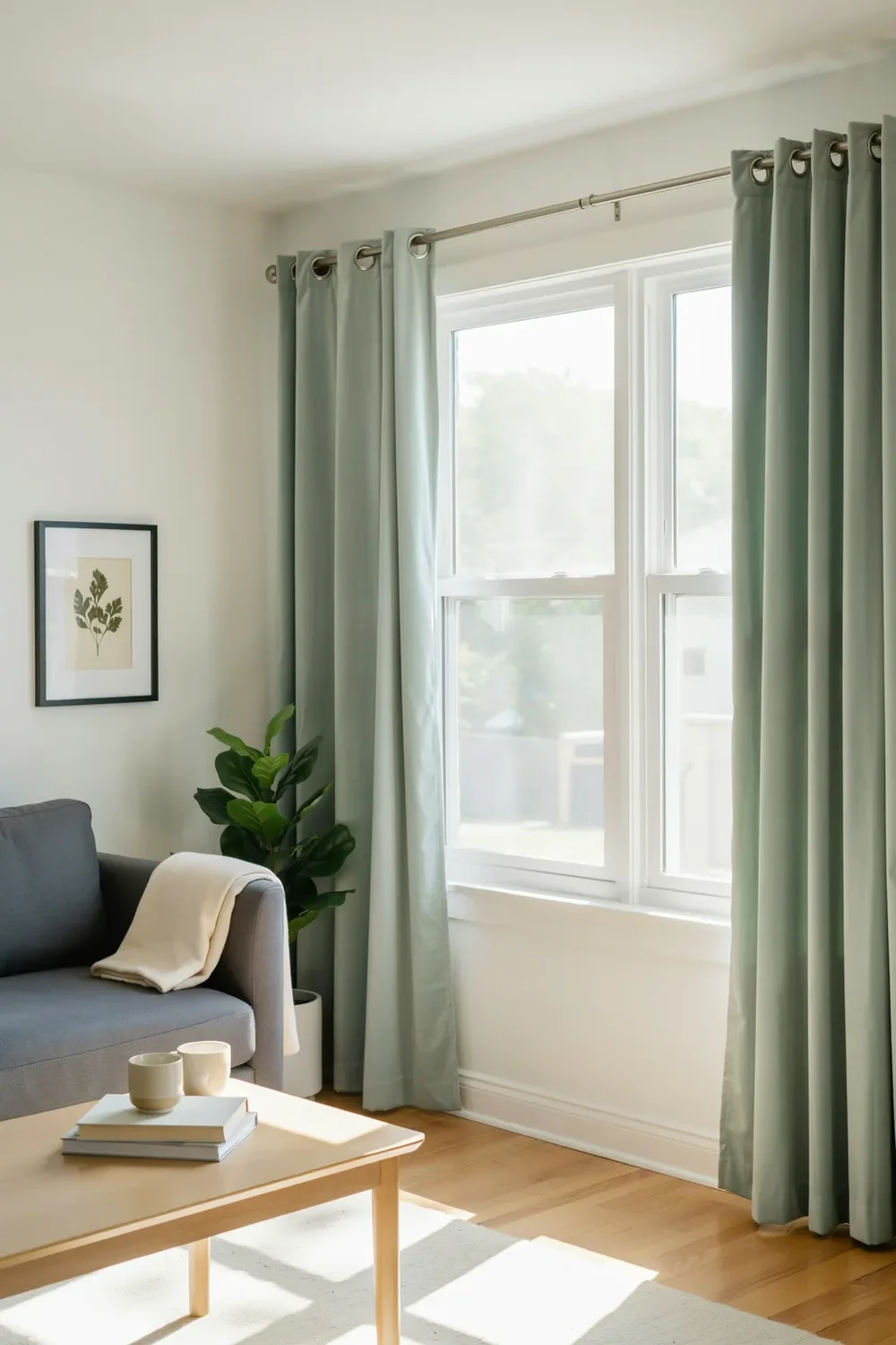 Grommet Panels That Glide and Stack Tight