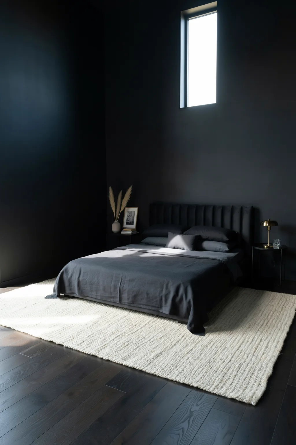 Ground the Room With a Pale Rug