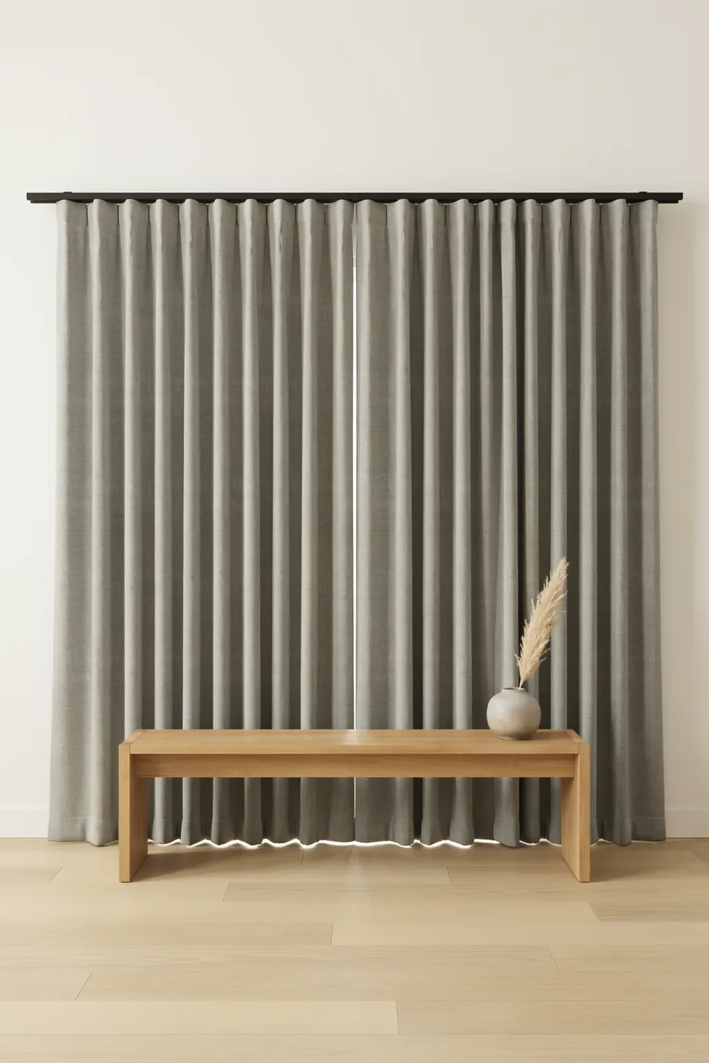 Inverted Box Pleat for a Flat, Crisp Front