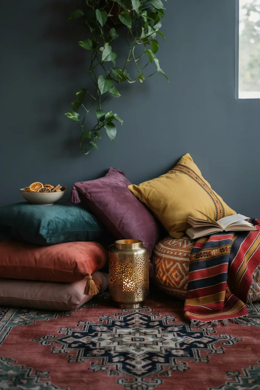 Make a Low, Cozy Floor Corner