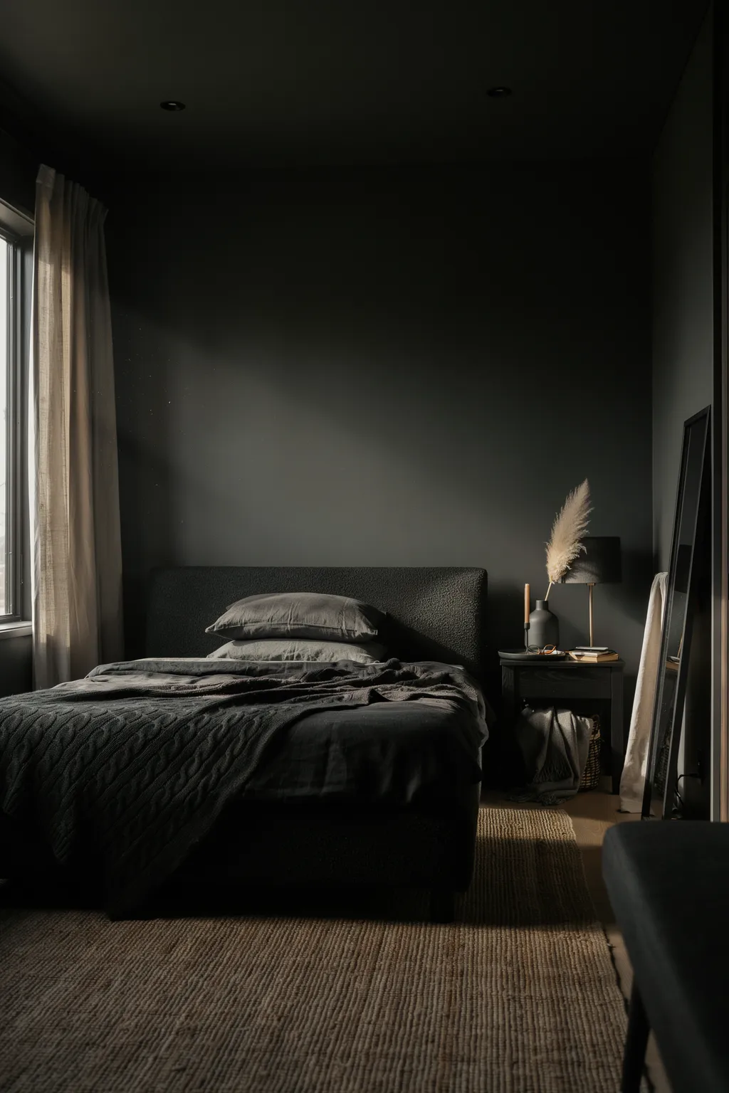 Mix Textures So Black Does Not Go Flat