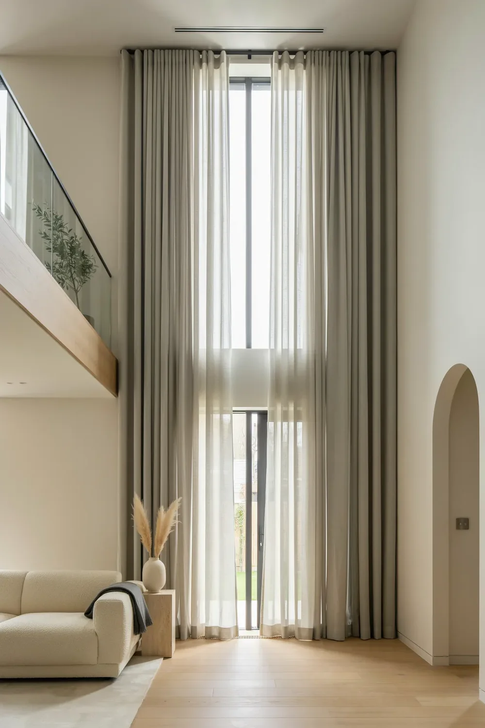 Motorized Tracks for Tall or Hard-to-Reach Windows