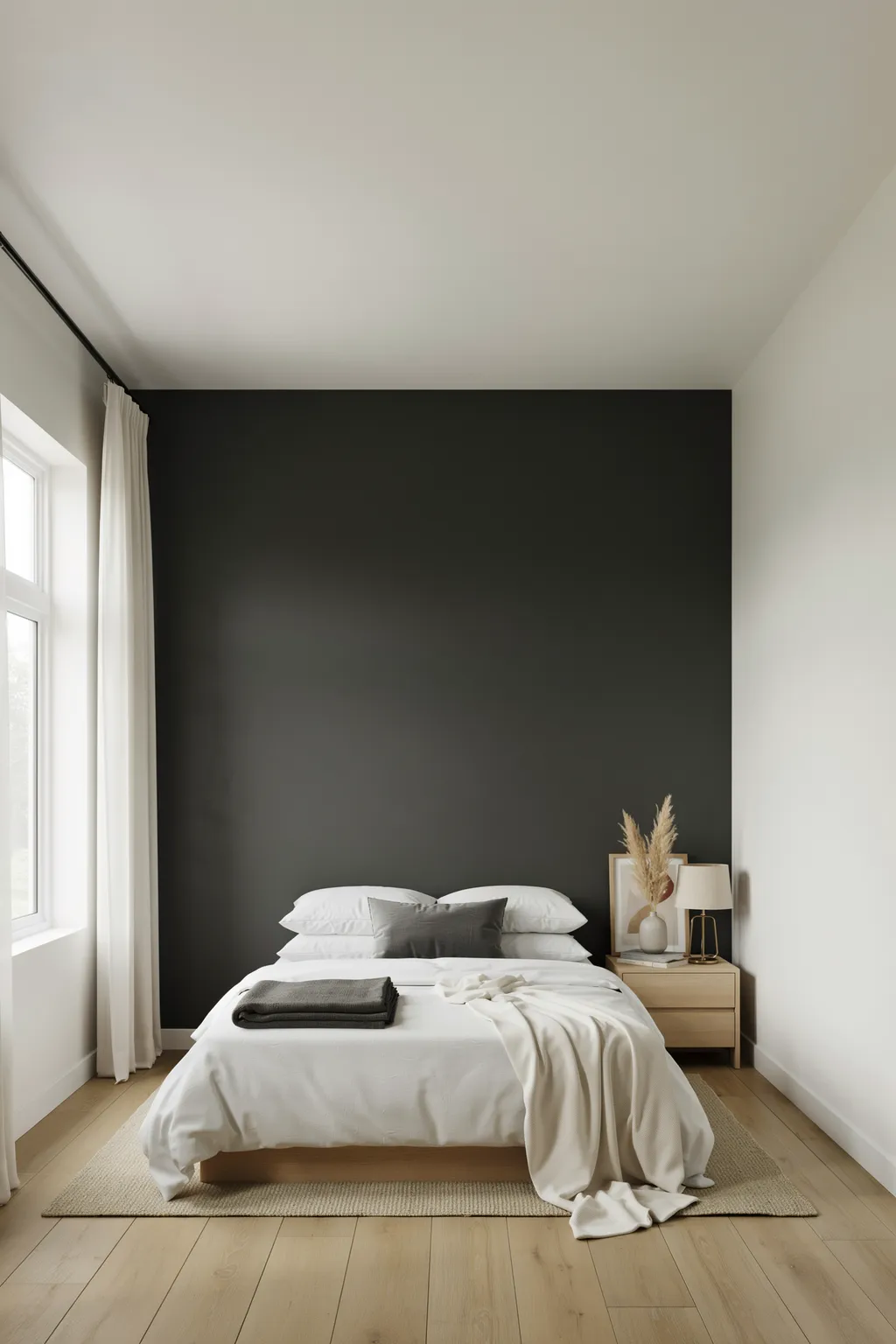Paint One Wall Behind the Bed, Not All Four