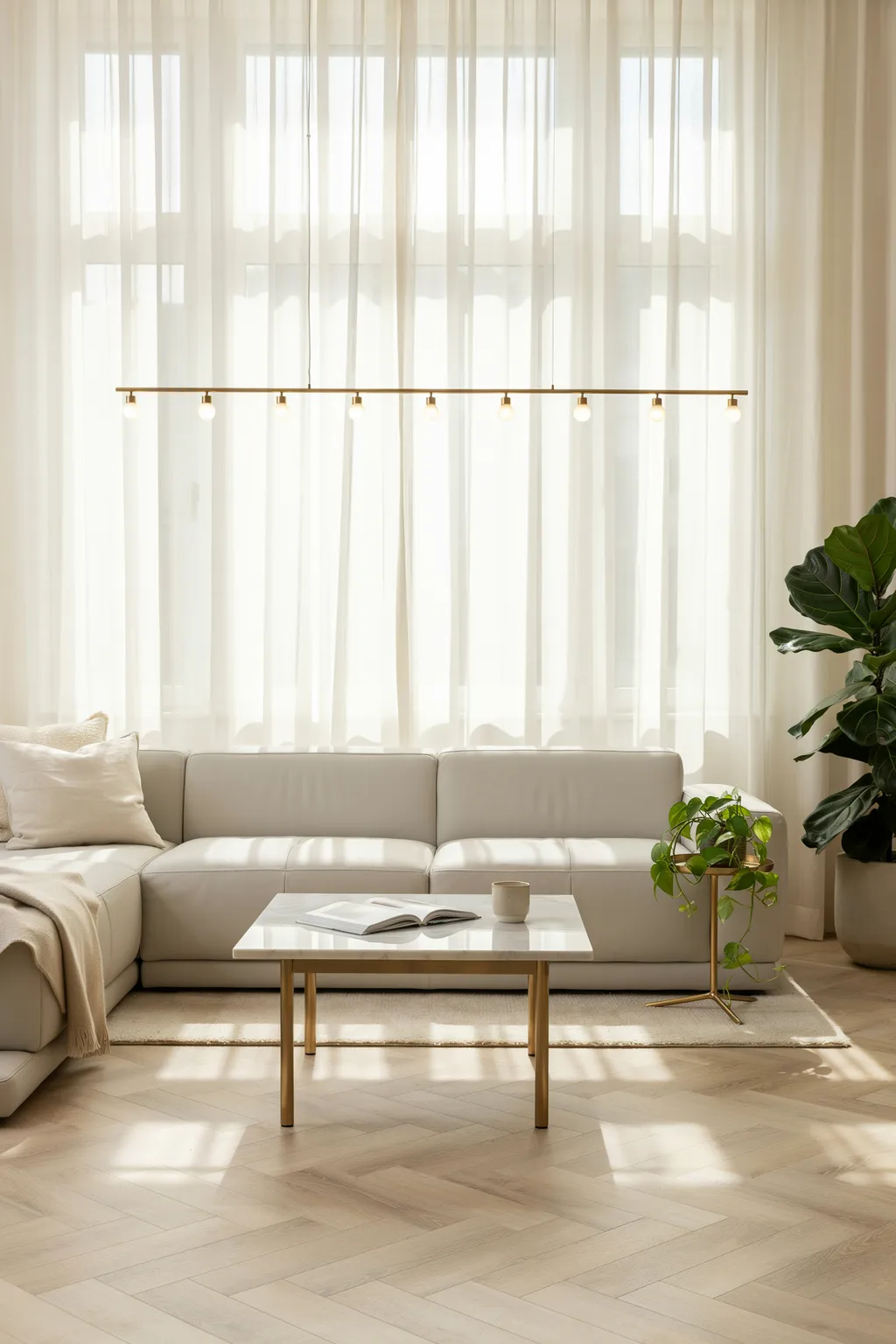 Minimalist Small Living Room That Feels Bigger
