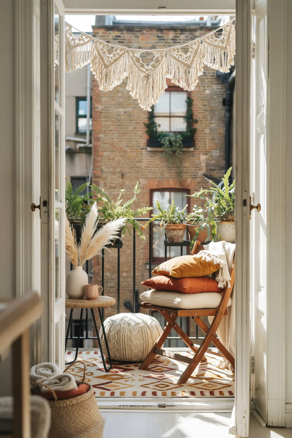 Cozy Boho Balcony You Never Leave