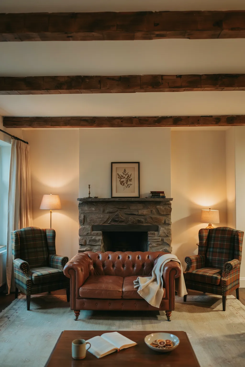 Cozy Rustic Living Room For Small Rooms