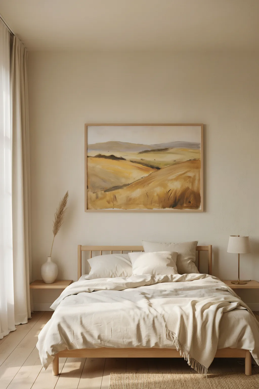 Let a Landscape Painting Lead the Room