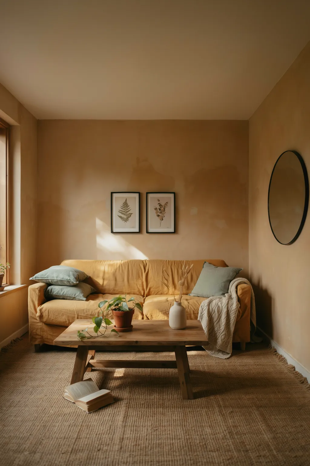 Wash the Walls in a Warm Clay Tone