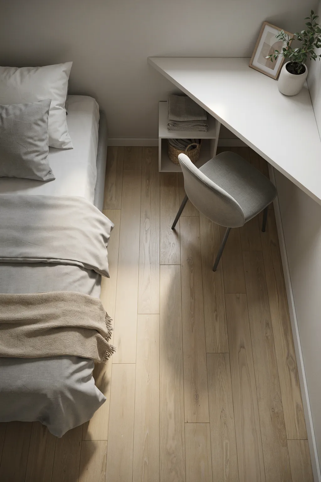 Fit a Desk Without Losing the Room