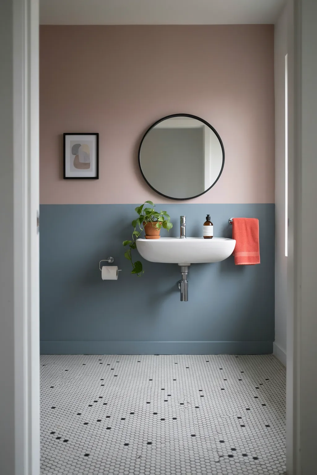 Color-Block the Walls for Instant Height