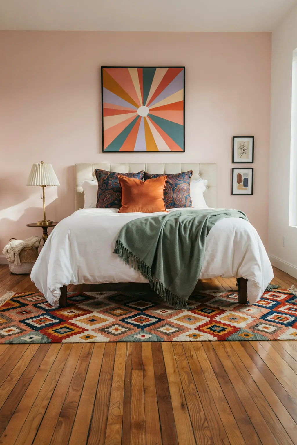 Bold Color Done Right in Small Bedrooms