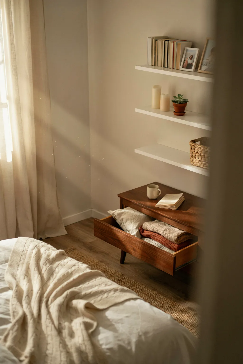 Store It Up the Corner, Not on the Floor