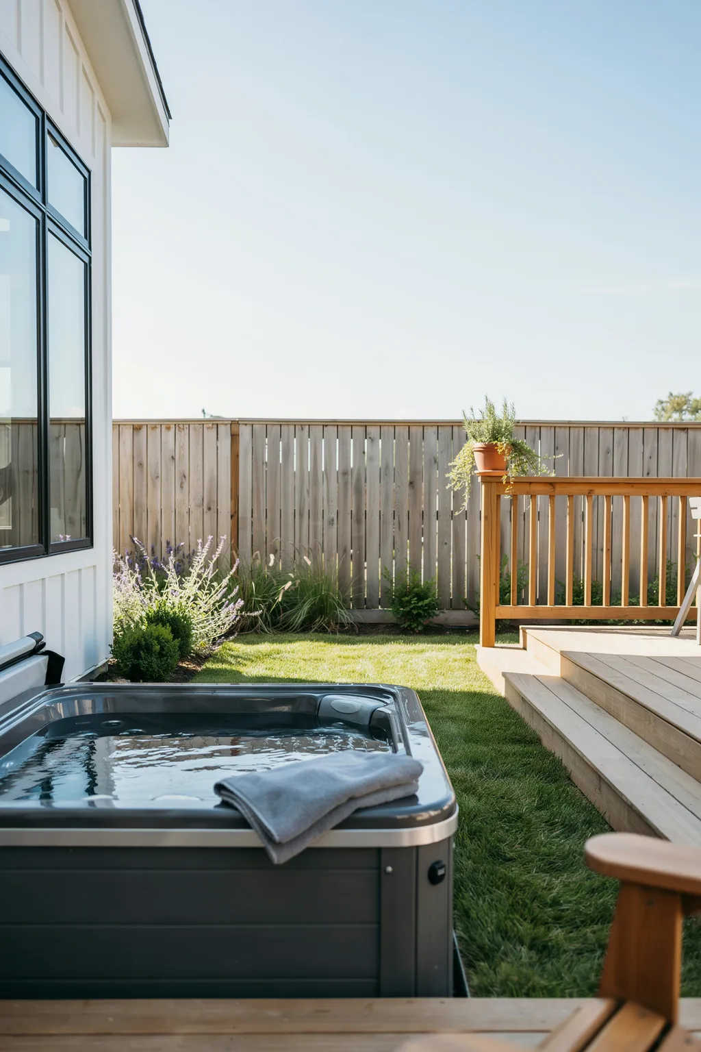 Spa Beside The Deck You Already Use