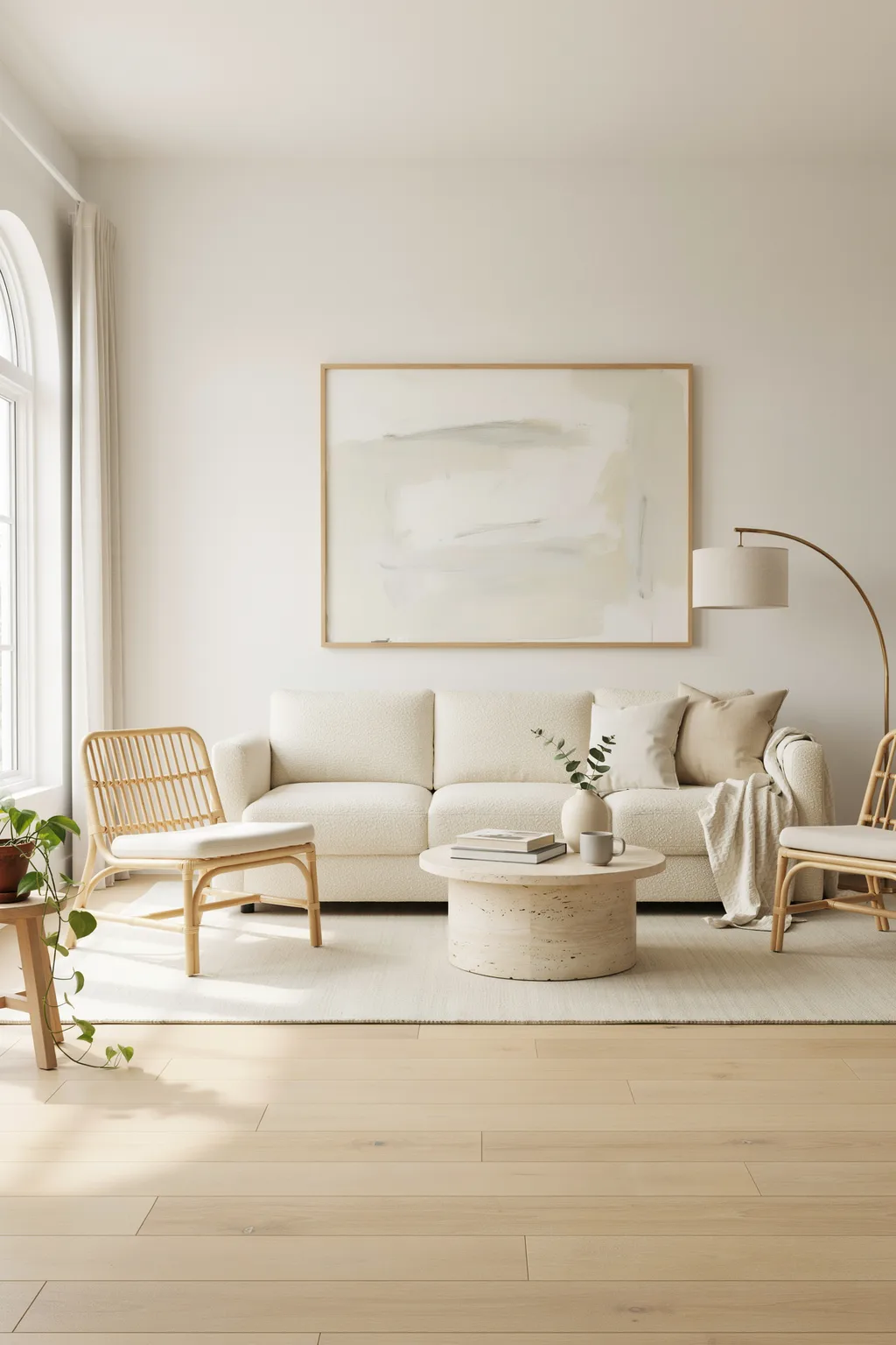Display a Single Statement Piece of Minimalist Artwork