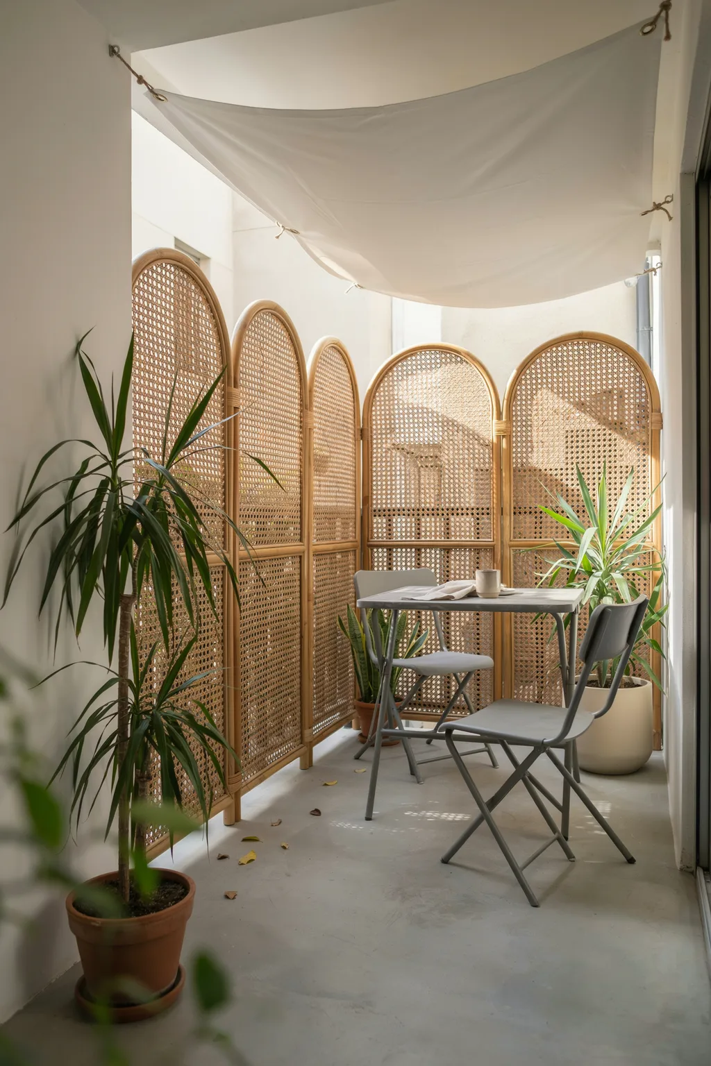 Balcony Privacy Screens That Filter Light