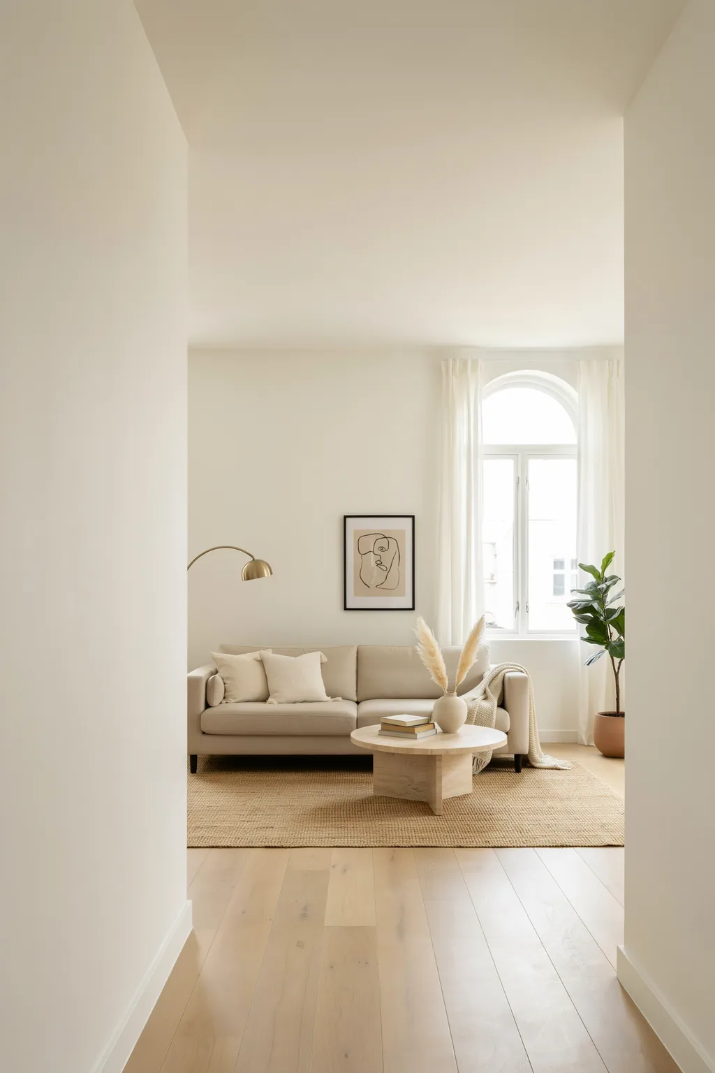 Paint Your Trim and Baseboards the Exact Shade of the Walls