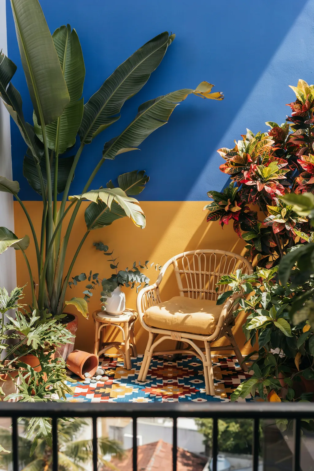 Tropical Resort Balcony in the City