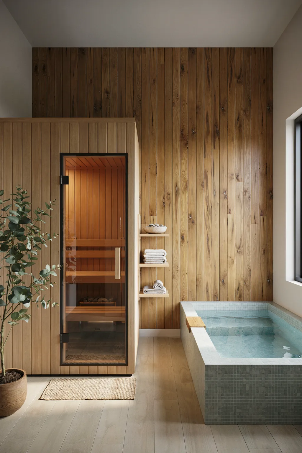 Home Sauna And Cold Plunge Spa